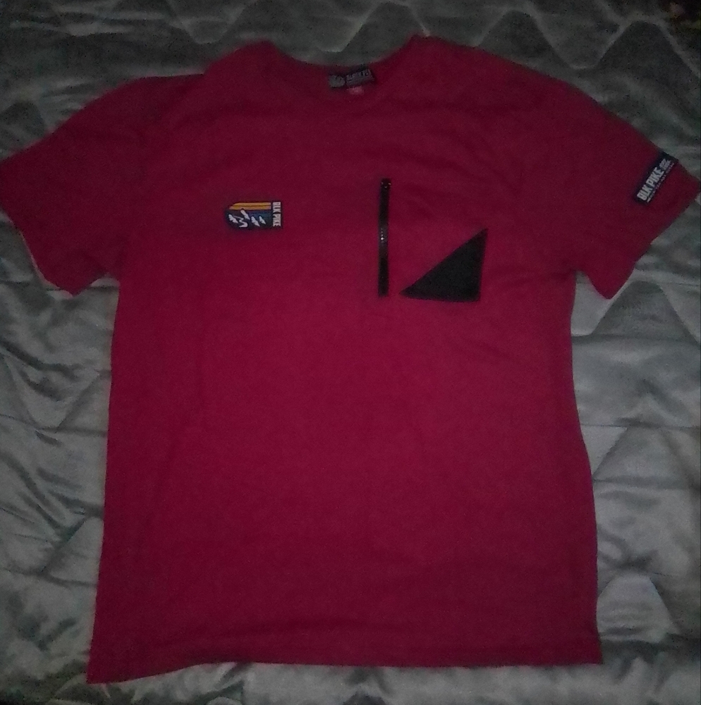 Black Pike Red Graphic Short Sleeve Tee